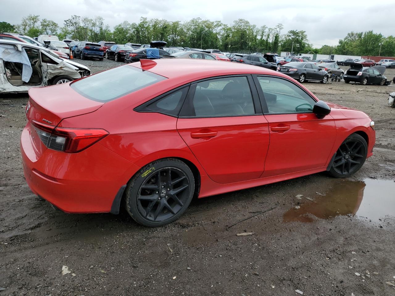 2022 HONDA CIVIC SPORT VIN:2HGFE2F52NH527780