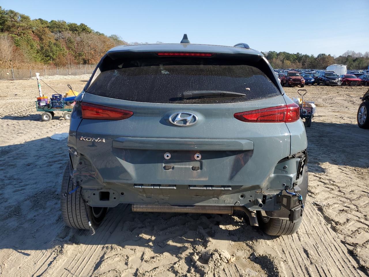 2022 HYUNDAI KONA SEL VIN:KM8K62ABXNU881319