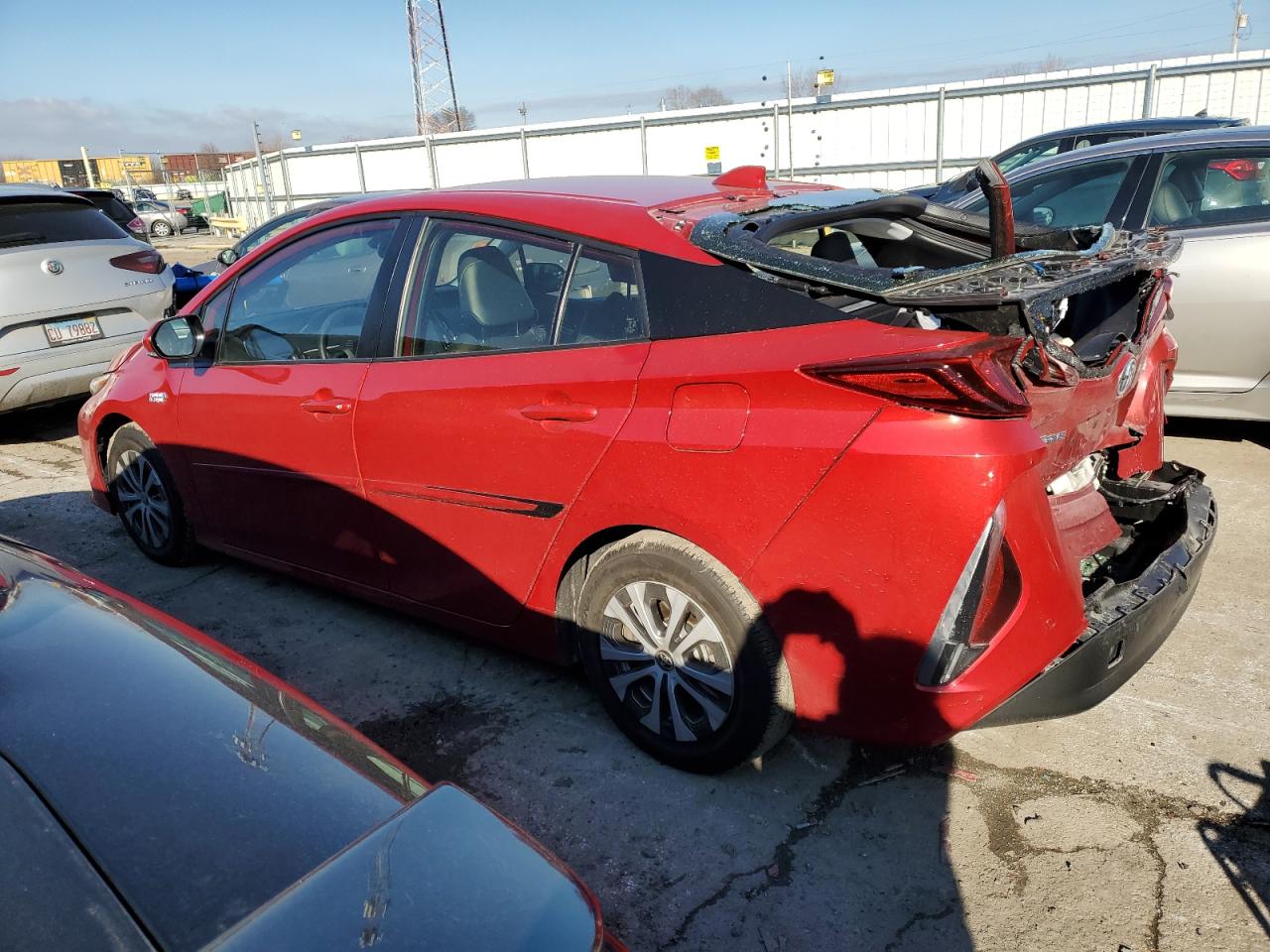 2022 TOYOTA PRIUS PRIME LE VIN:JTDKAMFP8N3212197