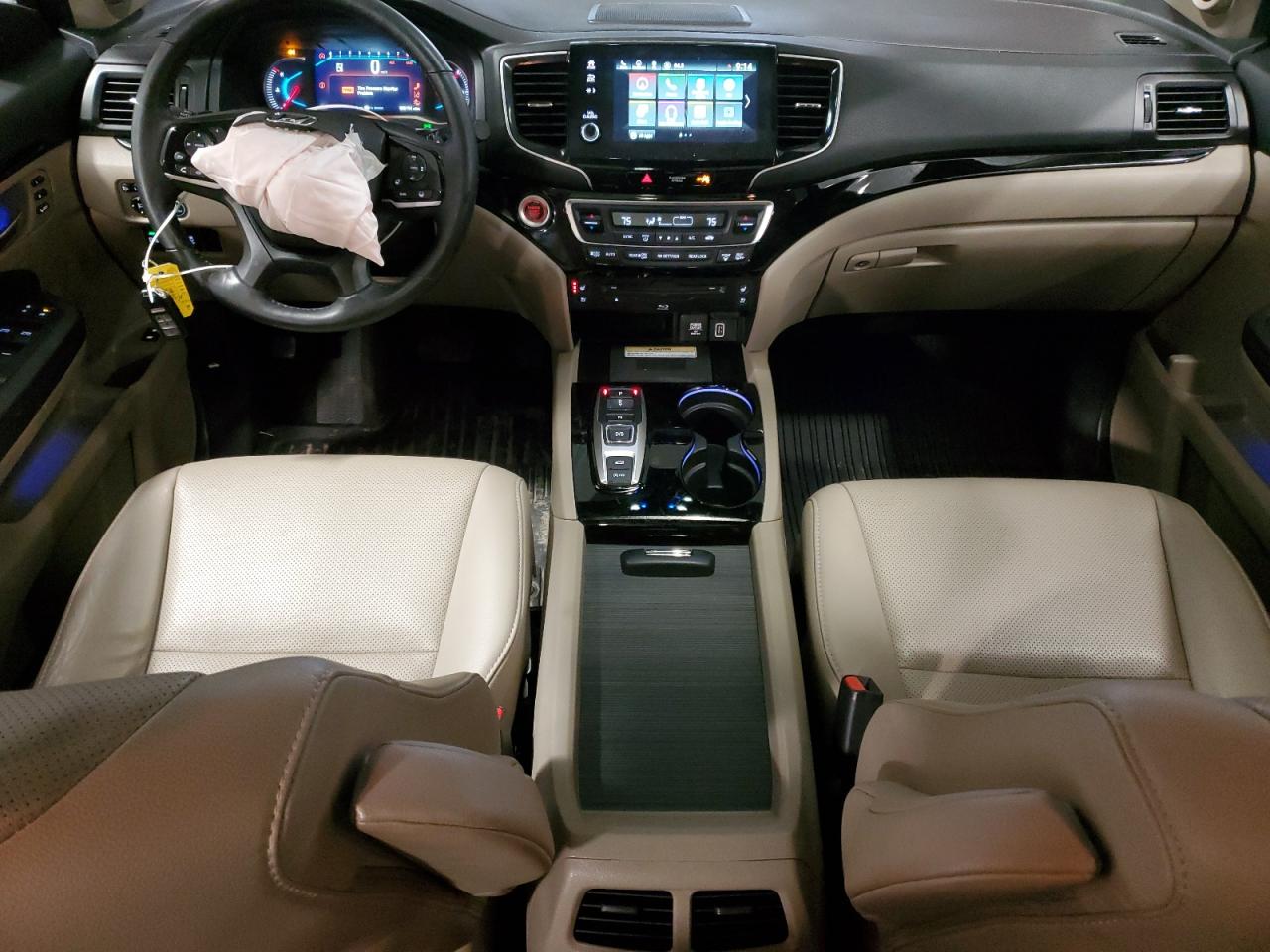 2022 HONDA PILOT ELITE VIN:5FNYF6H09NB072333