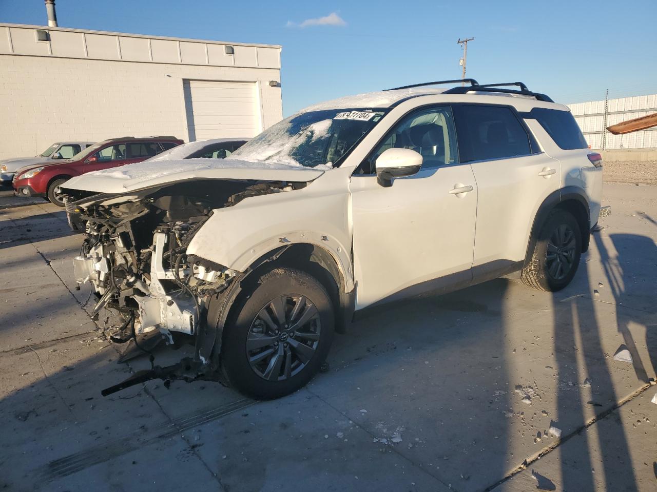 2022 NISSAN PATHFINDER SV VIN:5N1DR3BCXNC236012