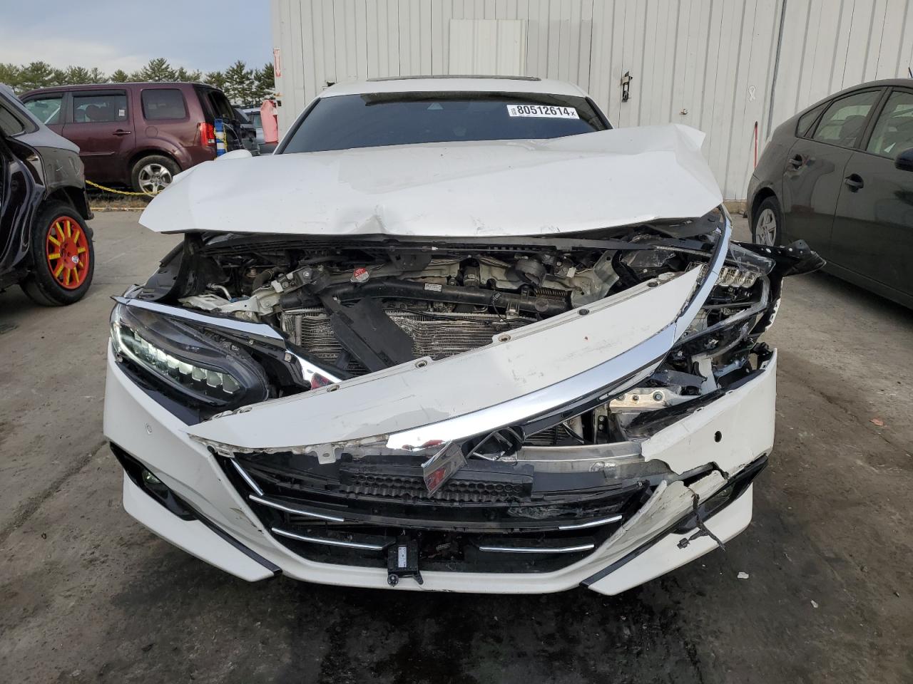 2022 HONDA ACCORD EXL VIN:1HGCV1F54NA011495