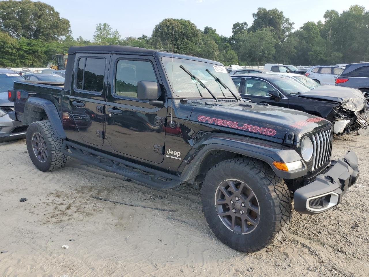 2022 JEEP GLADIATOR OVERLAND VIN:1C6HJTFG9NL110421