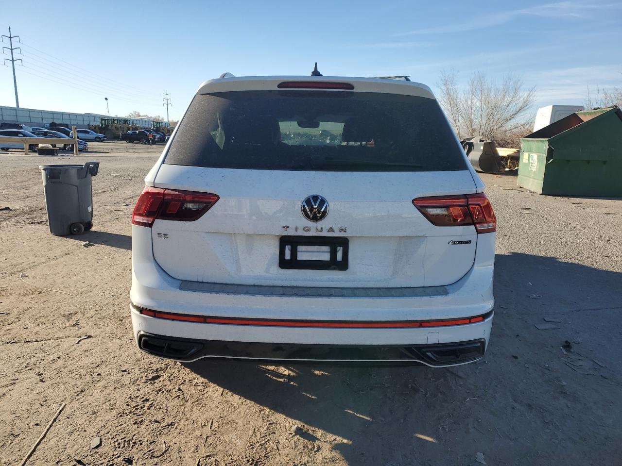 2022 VOLKSWAGEN TIGUAN SE R-LINE BLACK VIN:3VV8B7AX0NM028422
