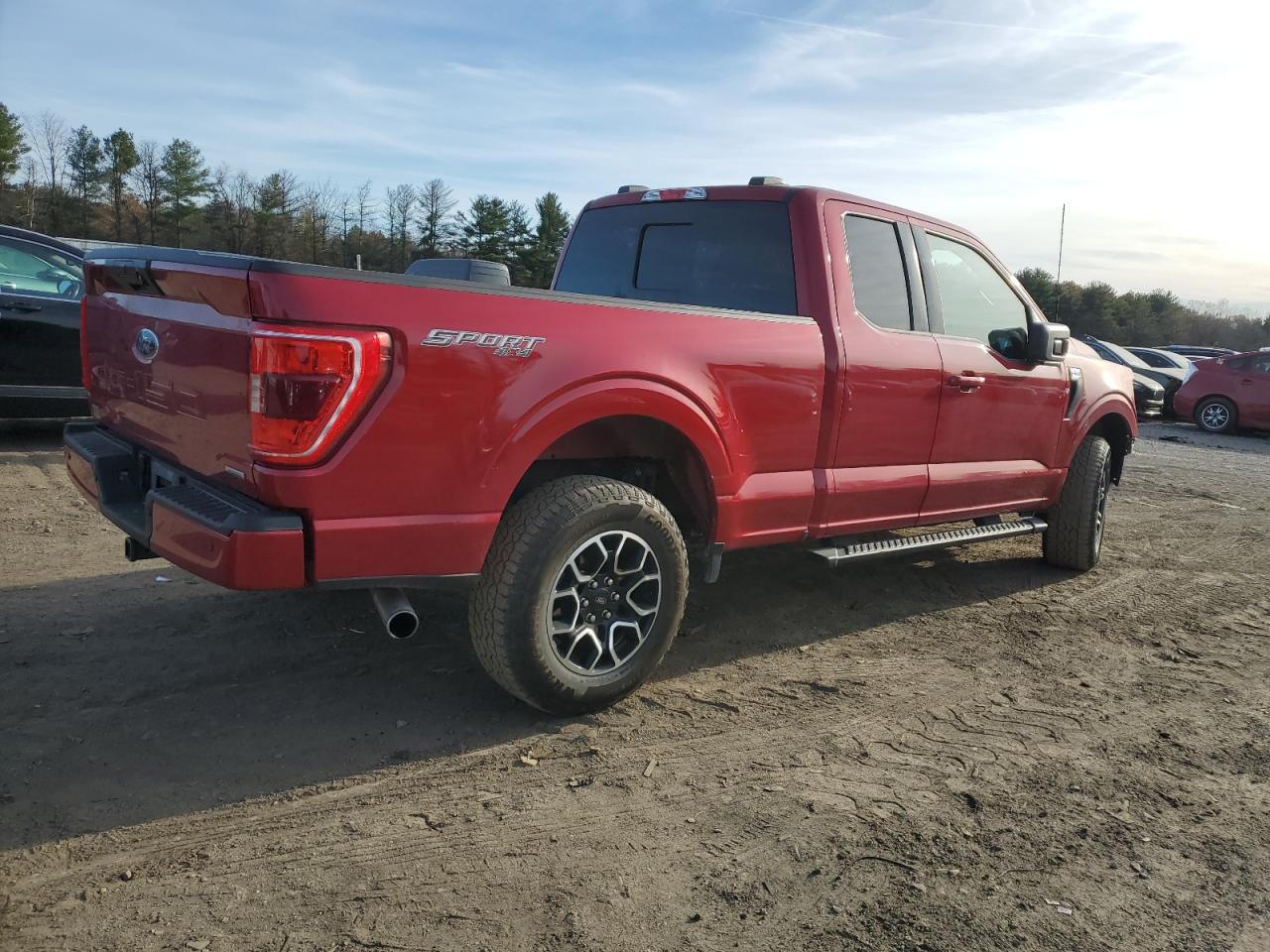 2022 FORD F150 SUPER CAB VIN:1FTFX1E83NKD47814