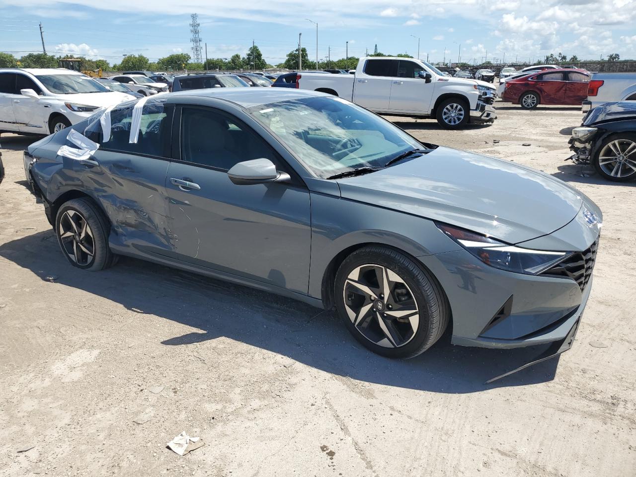 2023 HYUNDAI ELANTRA SEL VIN:KMHLS4AG6PU423898