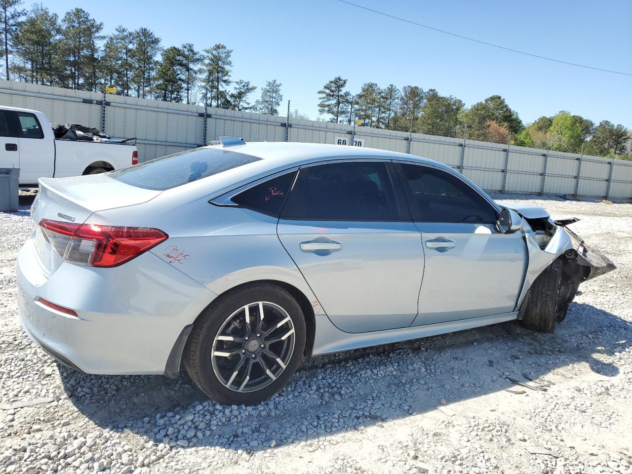 2022 HONDA CIVIC TOURING VIN:2HGFE1F96NH306535