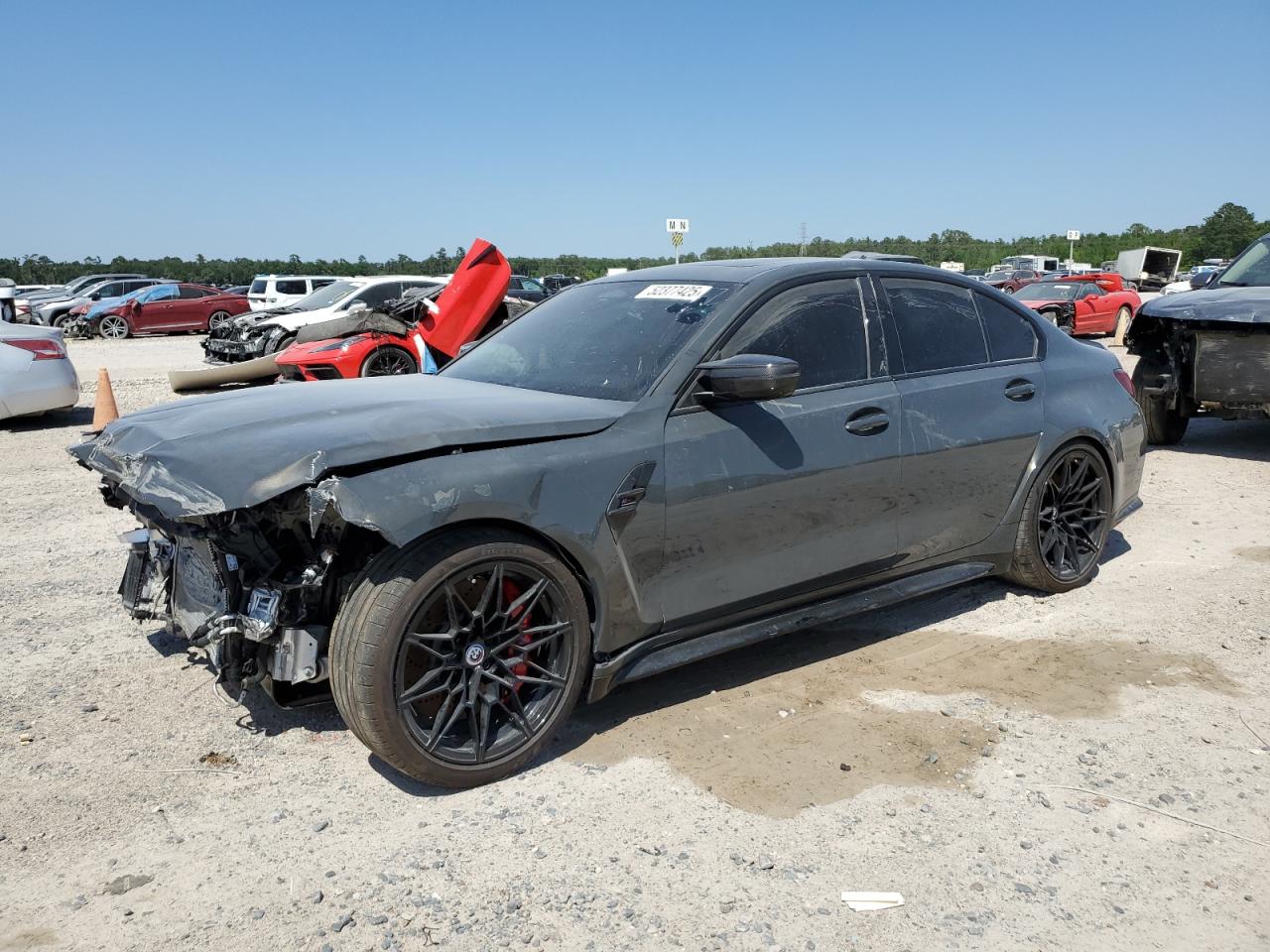 2024 BMW M3 COMPETITION VIN:WBS43AY02RFS26756