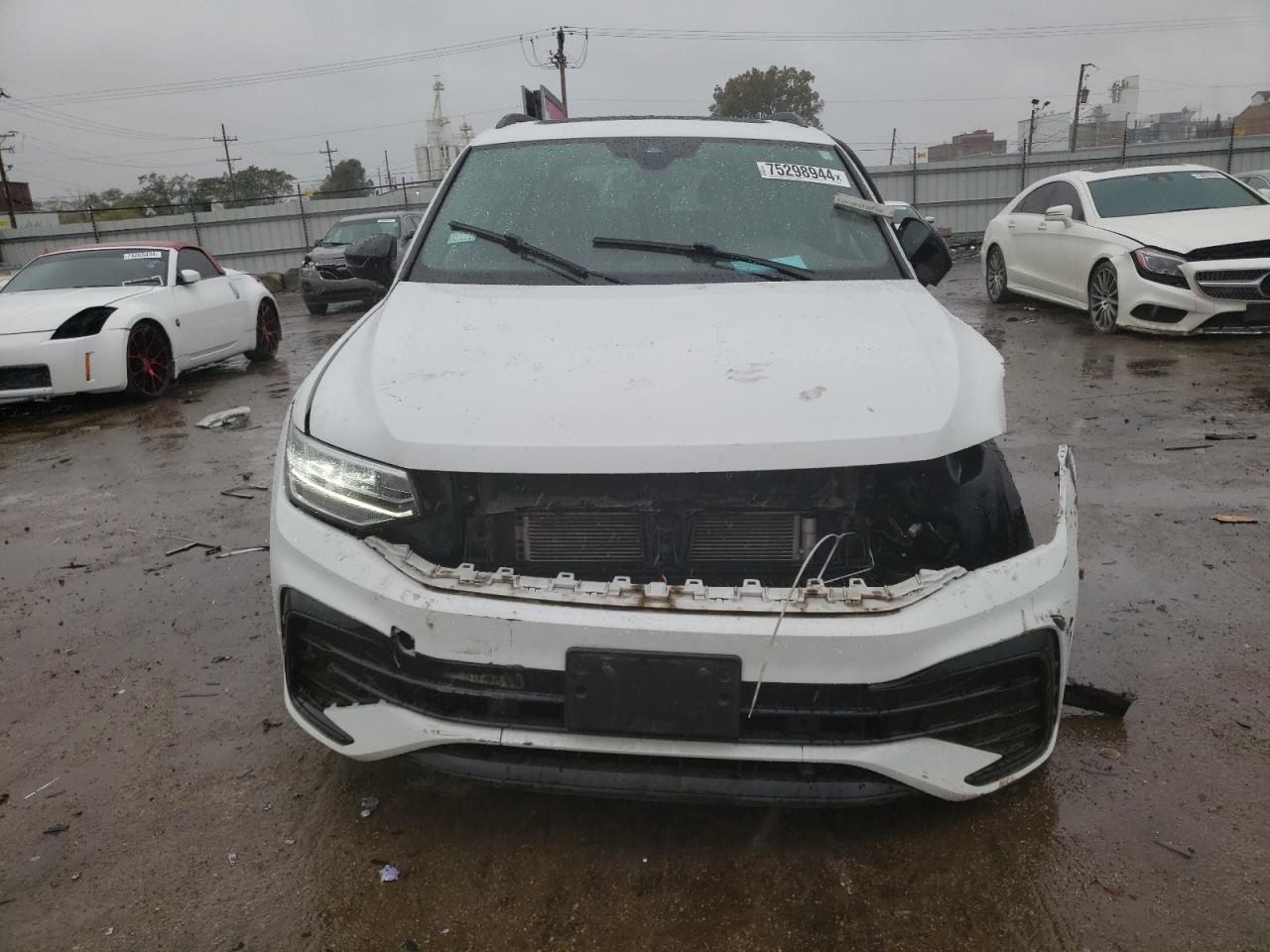 2022 VOLKSWAGEN TIGUAN SE R-LINE BLACK VIN:3VV8B7AX6NM029476