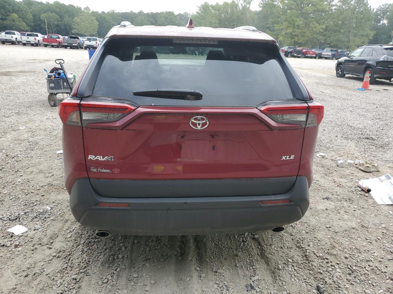 2022 TOYOTA RAV4 XLE PREMIUM VIN:2T3C1RFV8NW191719