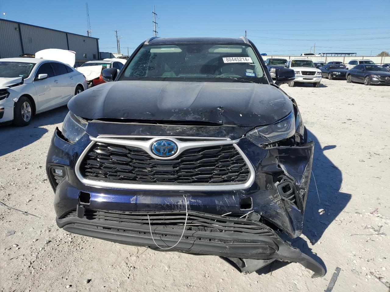 2022 TOYOTA HIGHLANDER HYBRID XLE VIN:5TDGARAH6NS514993