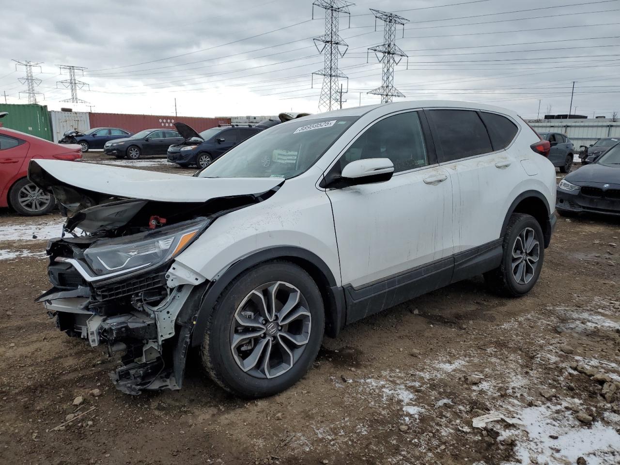 2022 HONDA CR-V EX VIN:7FARW2H53NE055931