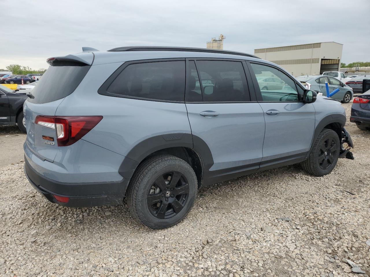 2022 HONDA PILOT TRAILSPORT VIN:5FNYF6H83NB081289