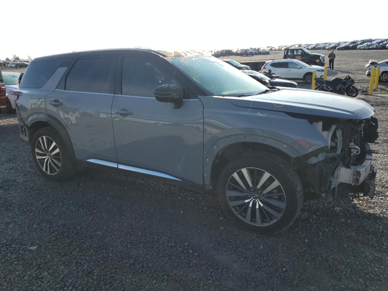 2022 NISSAN PATHFINDER PLATINUM VIN:5N1DR3DH7NC202215