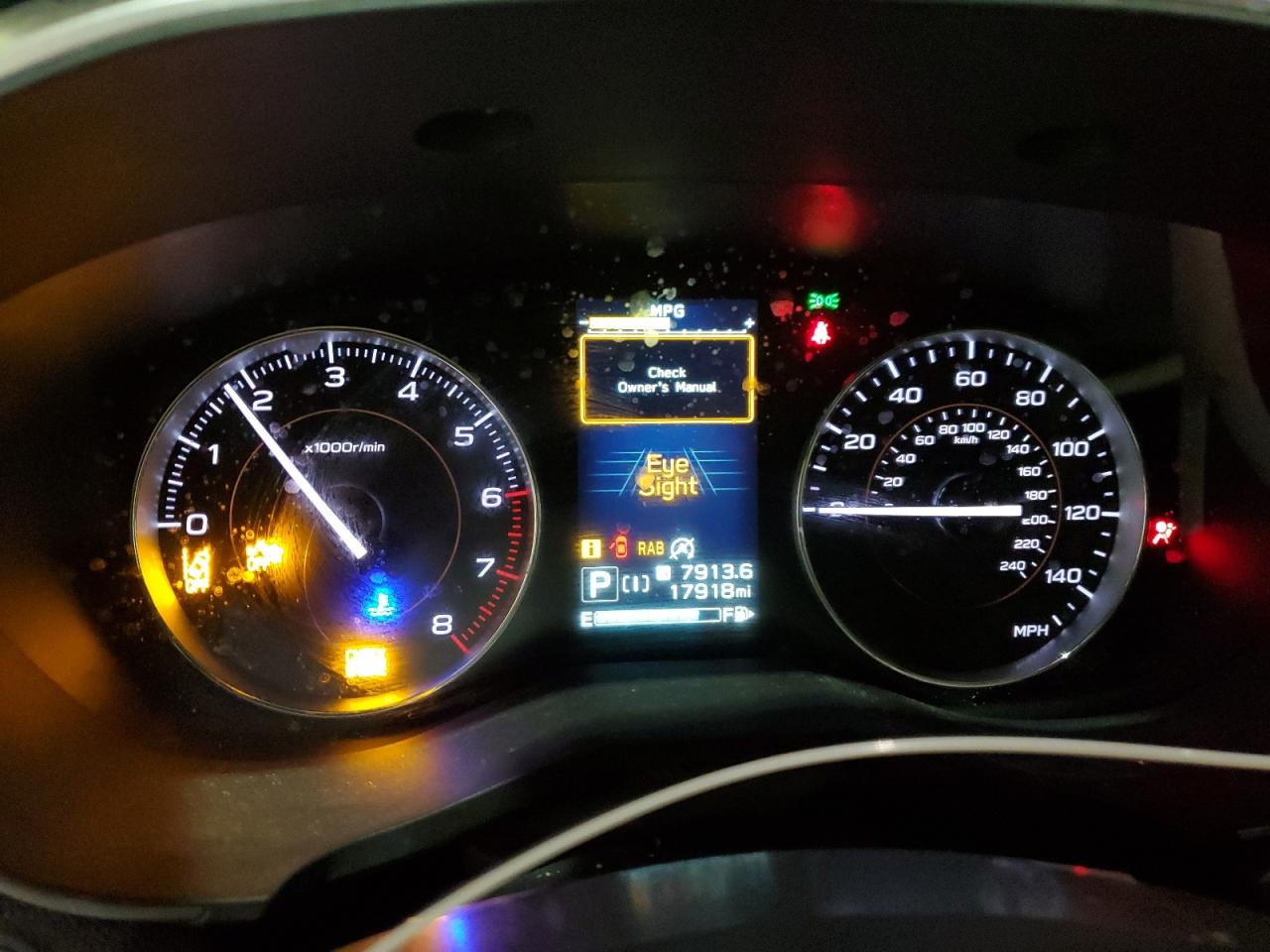 2023 SUBARU CROSSTREK LIMITED VIN:JF2GTHMC3P8328020