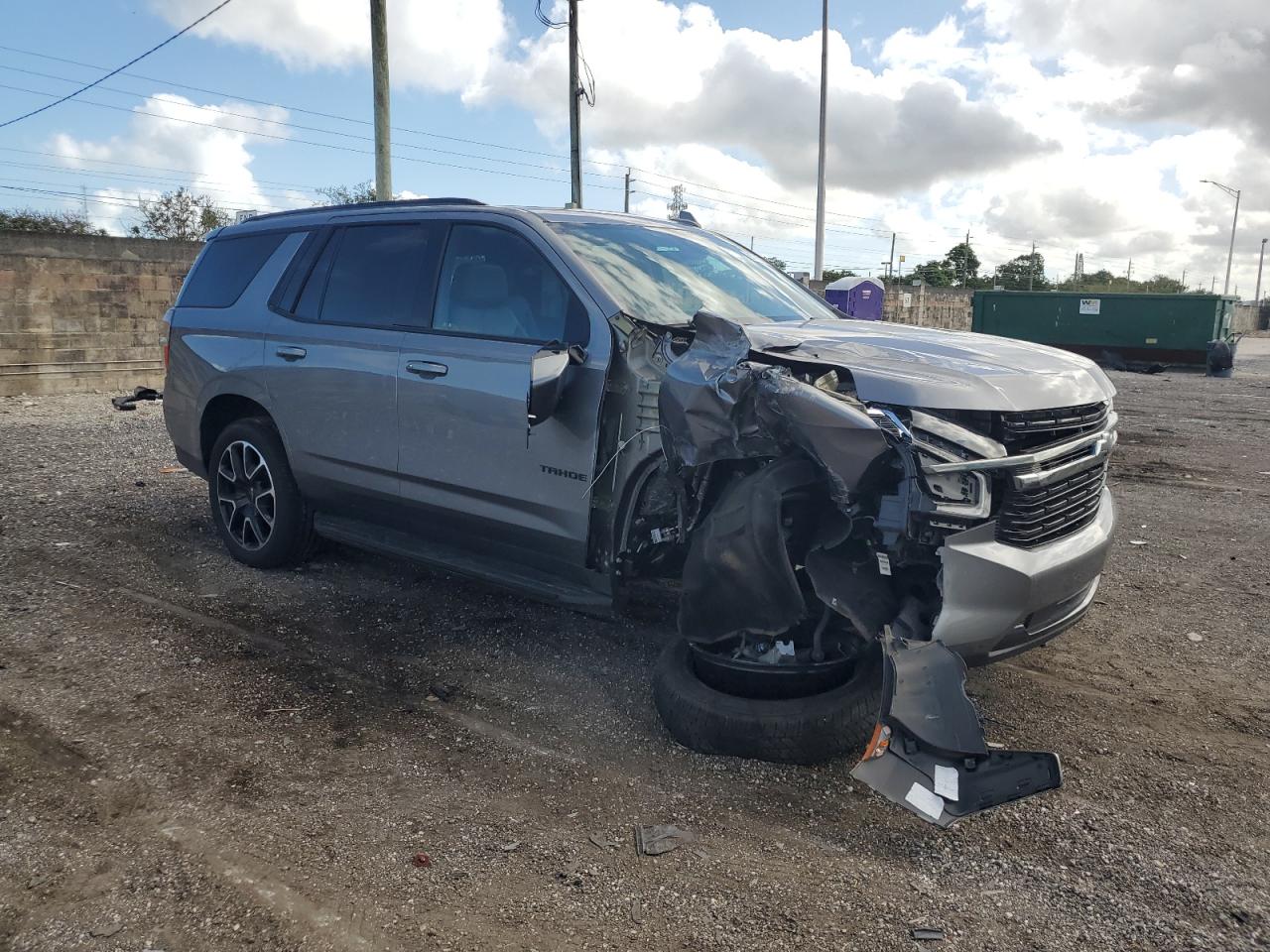 2022 CHEVROLET TAHOE C1500 RST VIN:1GNSCRKDXNR181154