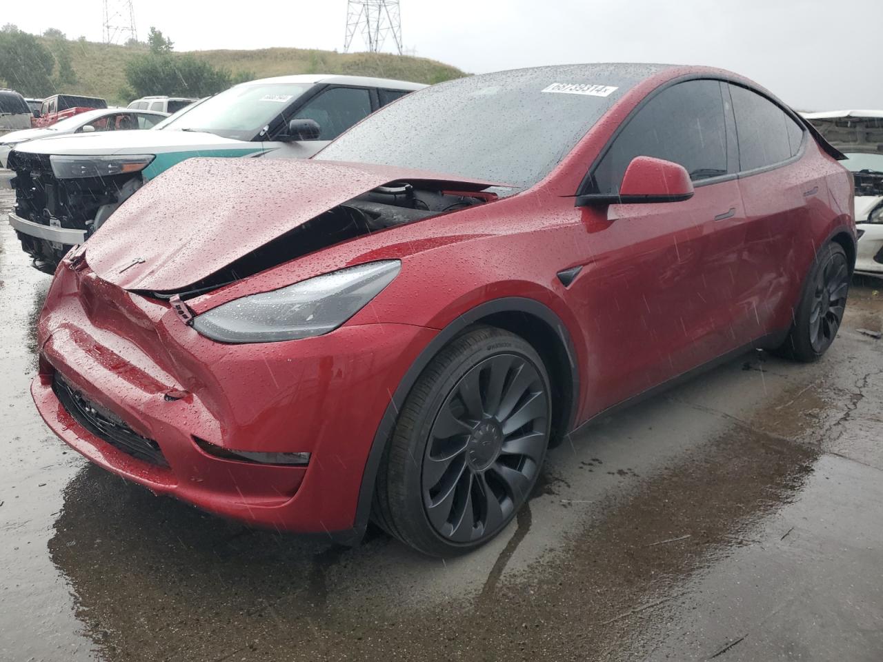 2024 TESLA MODEL Y  VIN:7SAYGDEF8RA299514