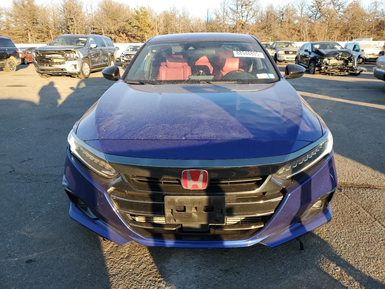 2022 HONDA ACCORD SPORT VIN:1HGCV1F33NA110355