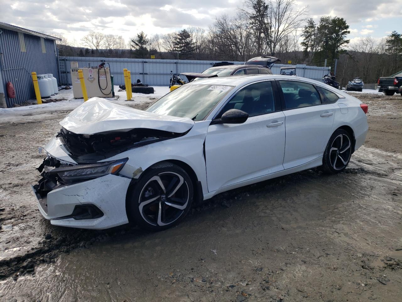 2022 HONDA ACCORD SPORT VIN:1HGCV2F31NA022989