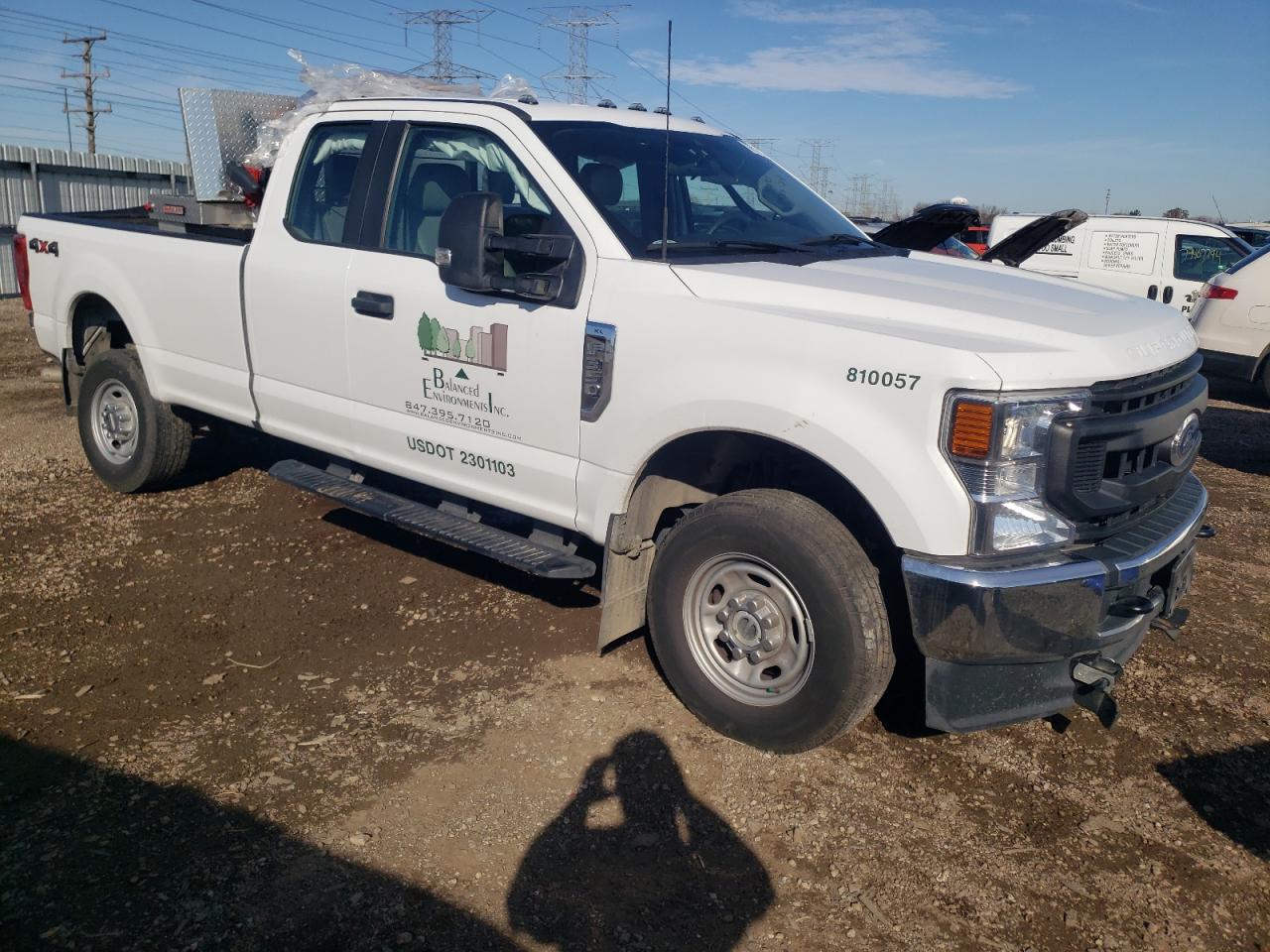 2022 FORD F350 SUPER DUTY VIN:1FT8X3BN5NEE64081