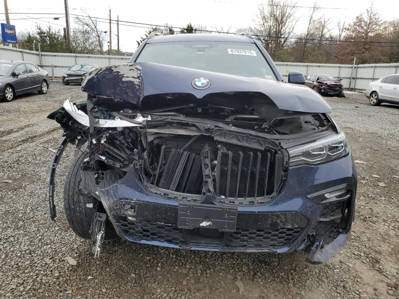 2022 BMW X7 XDRIVE40I VIN:5UXCW2C08N9M51763