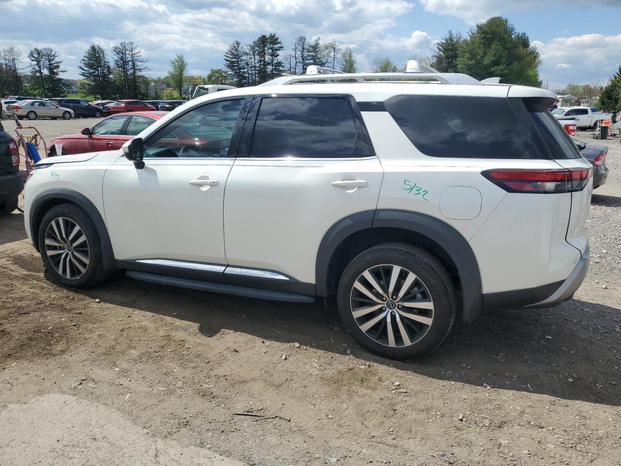 2023 NISSAN PATHFINDER PLATINUM VIN:5N1DR3DK5PC218749