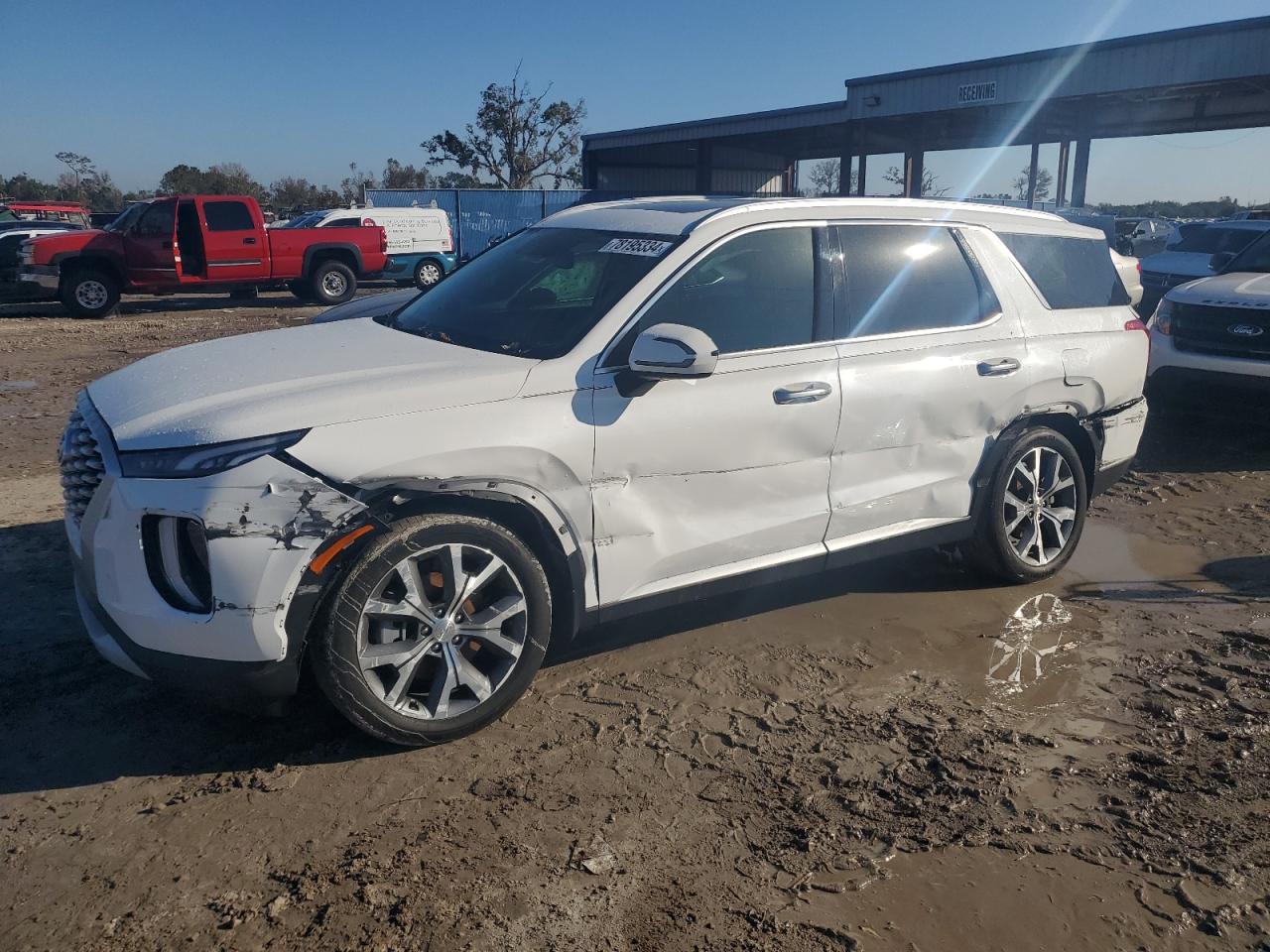 2022 HYUNDAI PALISADE SEL VIN:KM8R44HE0NU449371