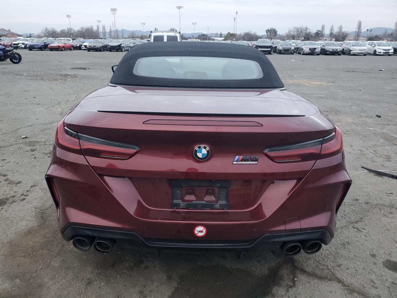 2022 BMW M8  VIN:WBSDZ0C08NCH65669
