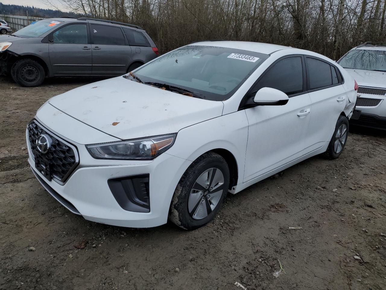 2022 HYUNDAI IONIQ BLUE VIN:KMHC65LCXNU281198