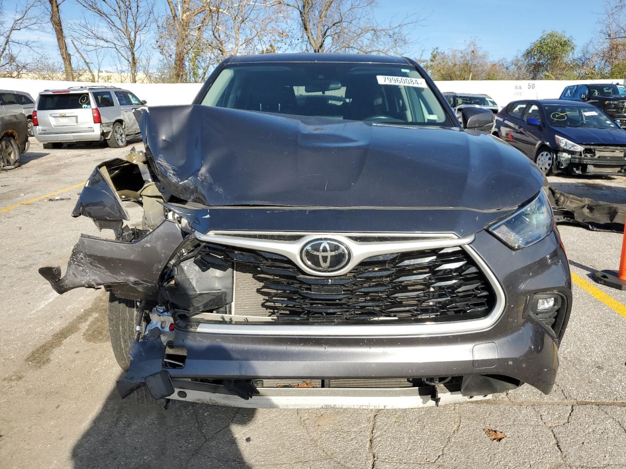 2022 TOYOTA HIGHLANDER L VIN:5TDZZRAH3NS102886