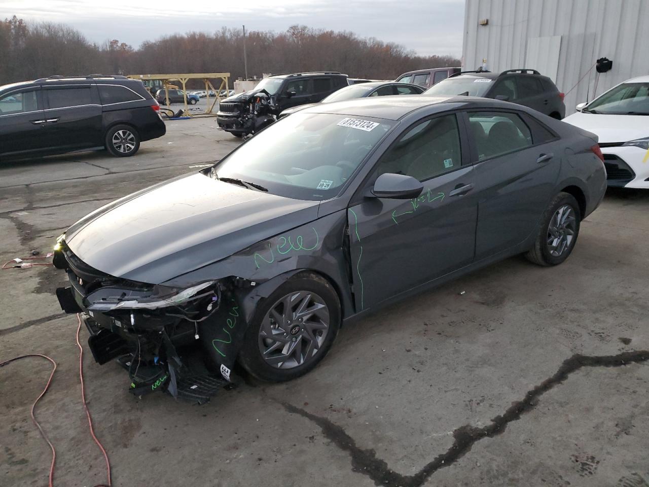 2024 HYUNDAI ELANTRA SEL VIN:KMHLM4DG2RU818024