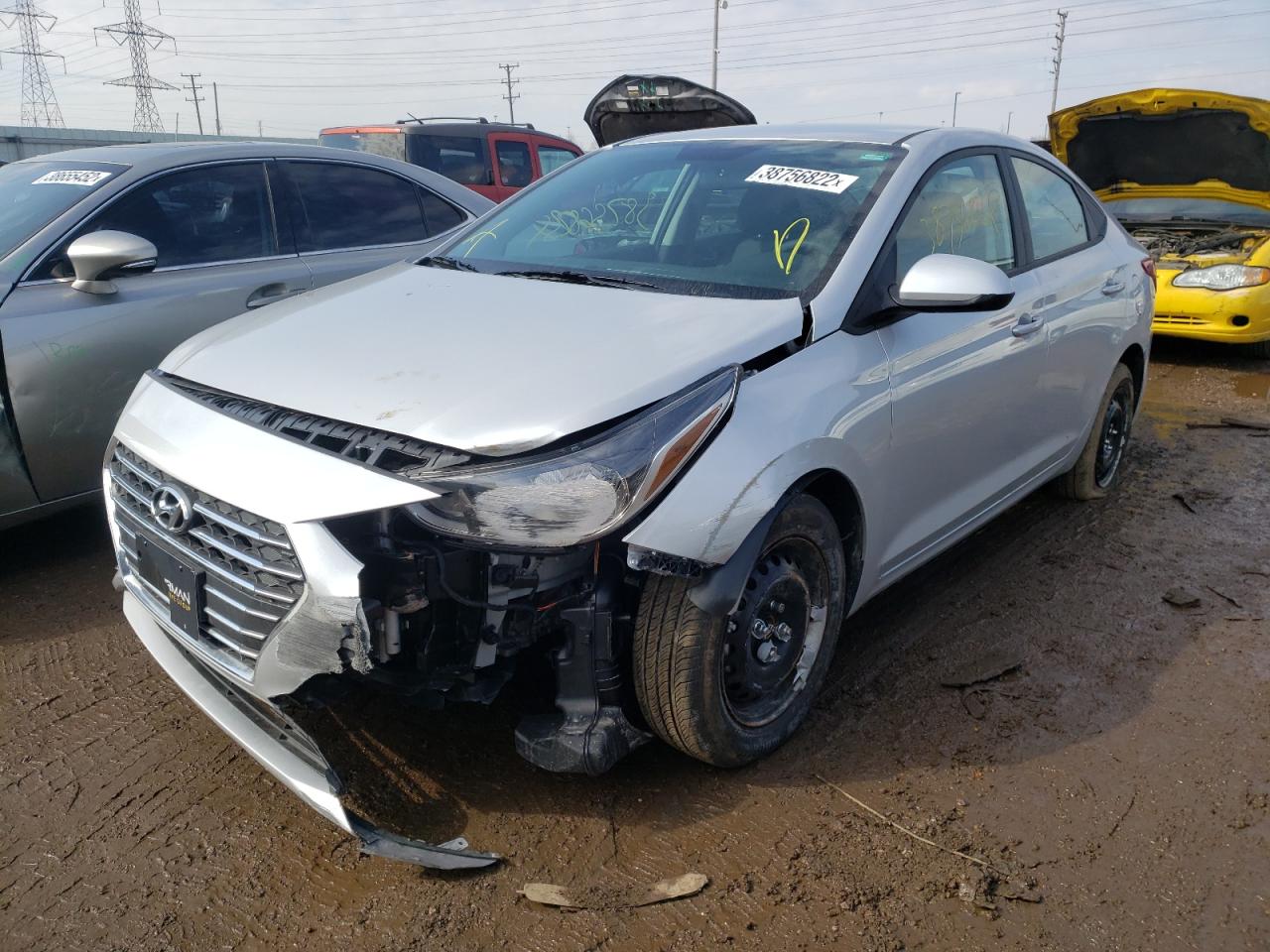 2022 HYUNDAI ACCENT SE VIN:1FM5K8ARXHGD26043