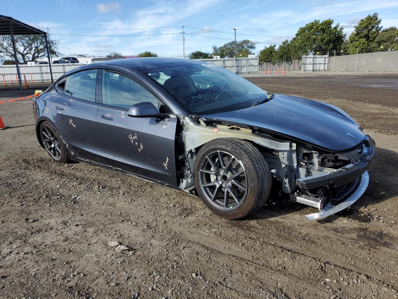 2023 TESLA MODEL 3  VIN:5YJ3E1EA5PF467240