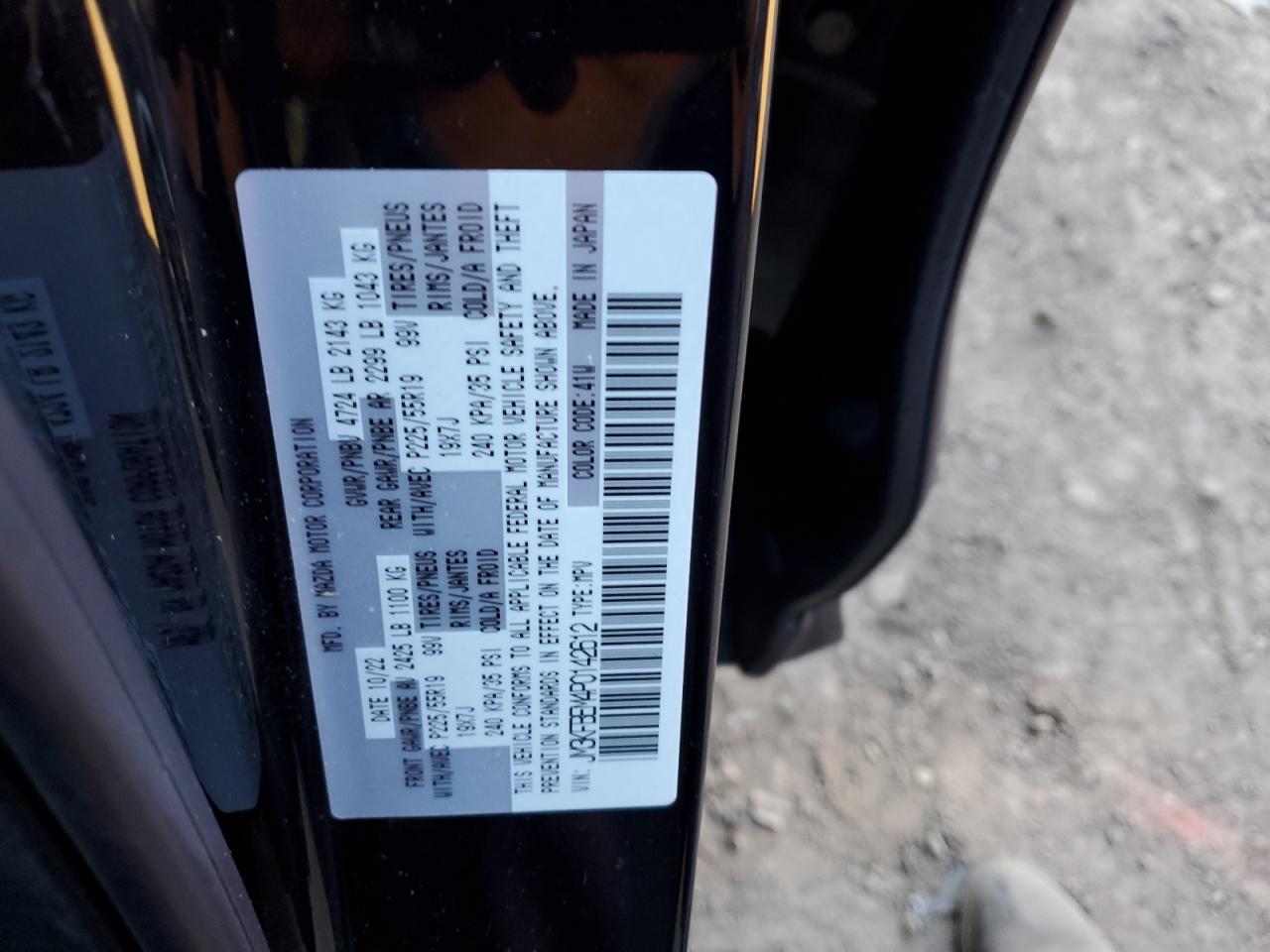 2023 MAZDA CX-5 PREMIUM PLUS VIN:JM3KFBEM4P0142612