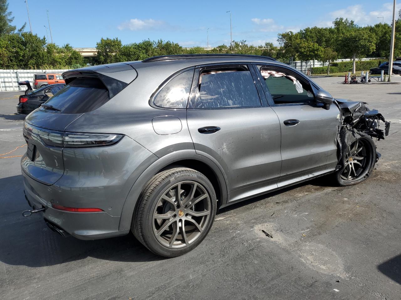 2023 PORSCHE CAYENNE TURBO VIN:WP1AF2AY2PDA20481
