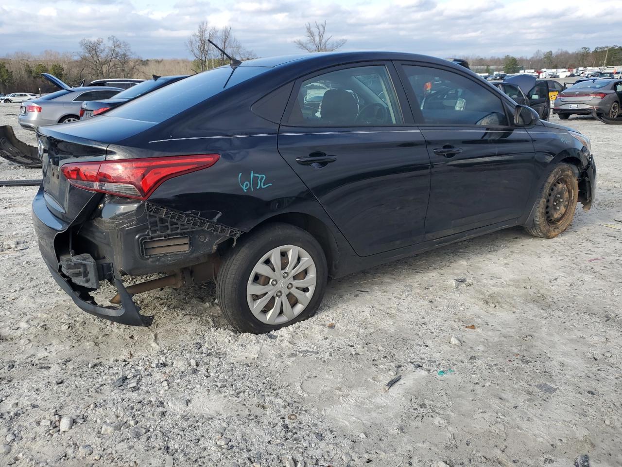 2022 HYUNDAI ACCENT SE VIN:3KPC24A68NE157145