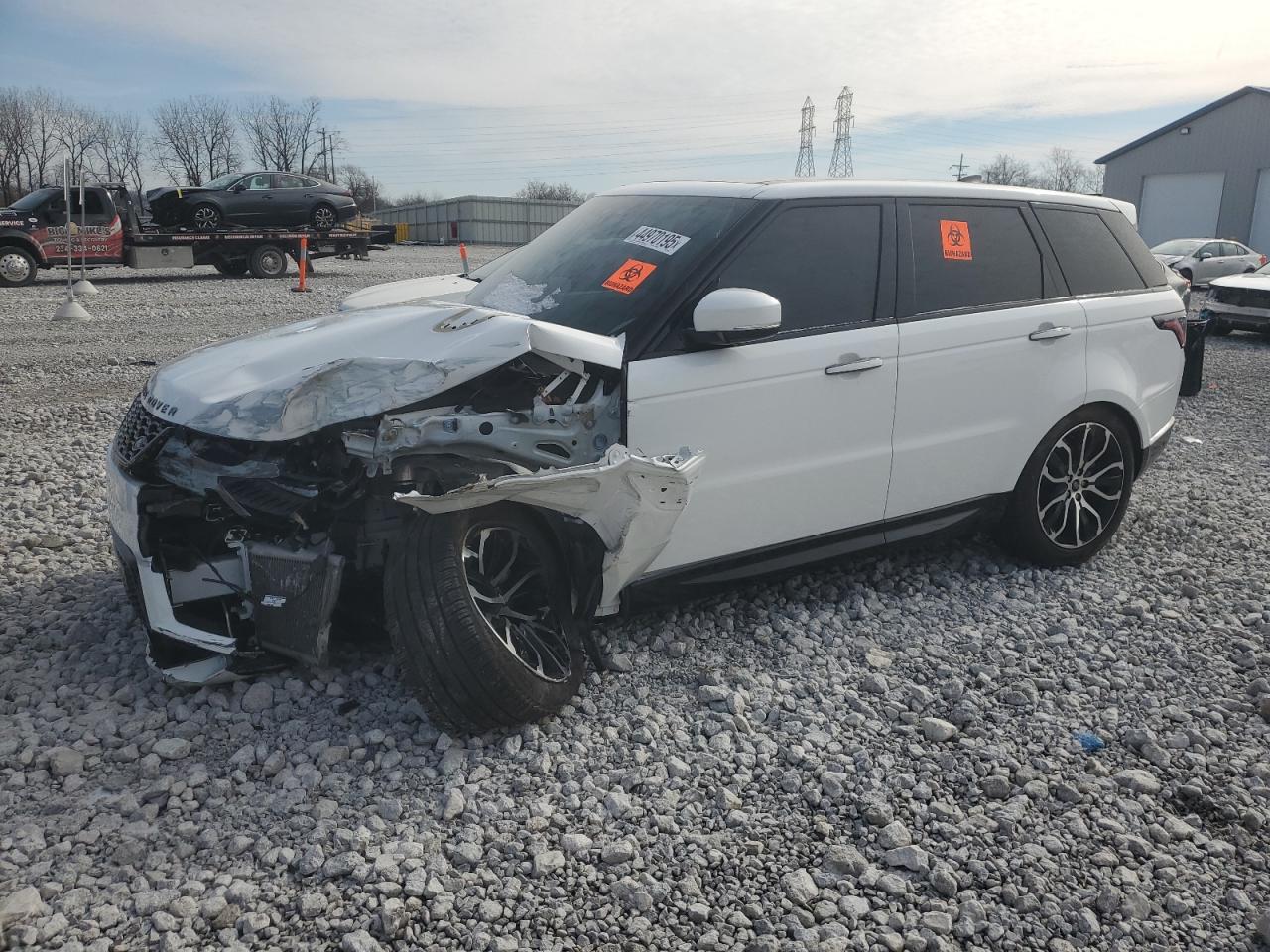 2022 LAND ROVER RANGE ROVER SPORT HSE SILVER EDITION VIN:SALWR2SU9NA224485