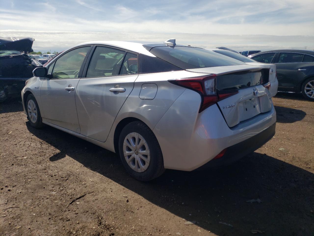 2022 TOYOTA PRIUS NIGHT SHADE VIN:JTDKAMFU0N3168900