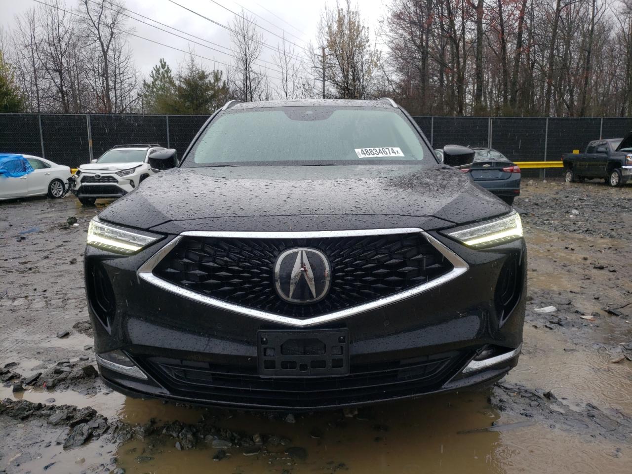 2022 ACURA MDX ADVANCE VIN:5J8YE1H82NL035313