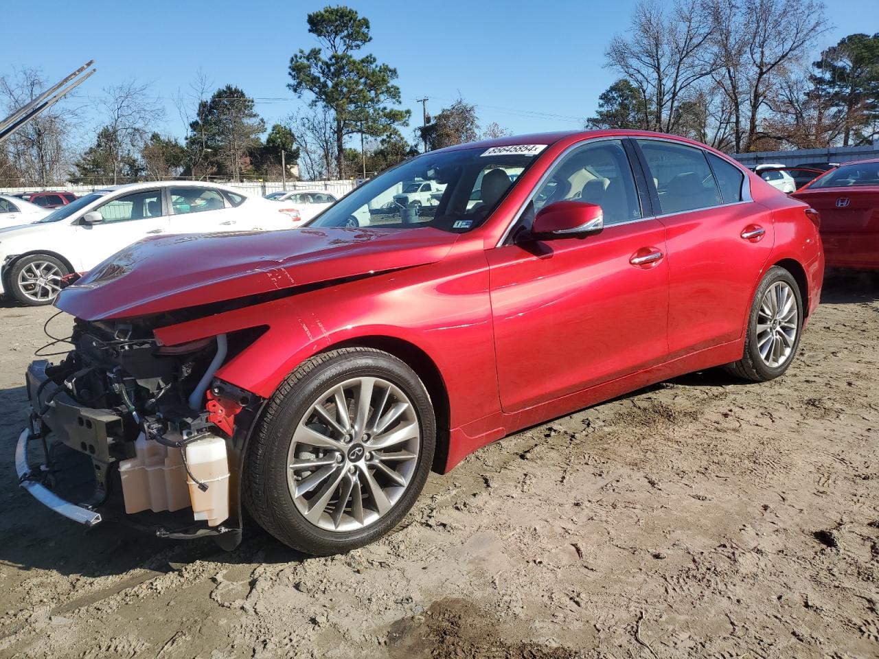 2022 INFINITI Q50 LUXE VIN:JN1EV7BRXNM340089