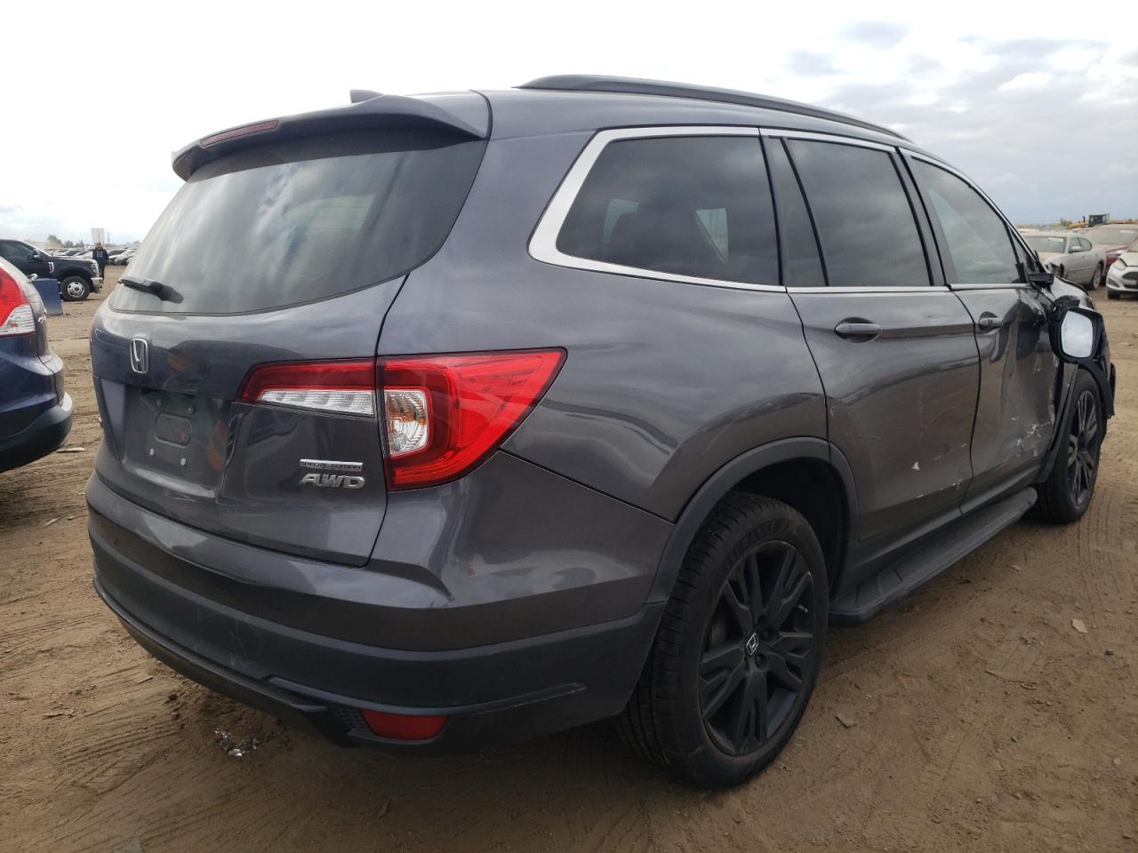 2022 HONDA PILOT SE VIN:5FNYF6H22NB004490