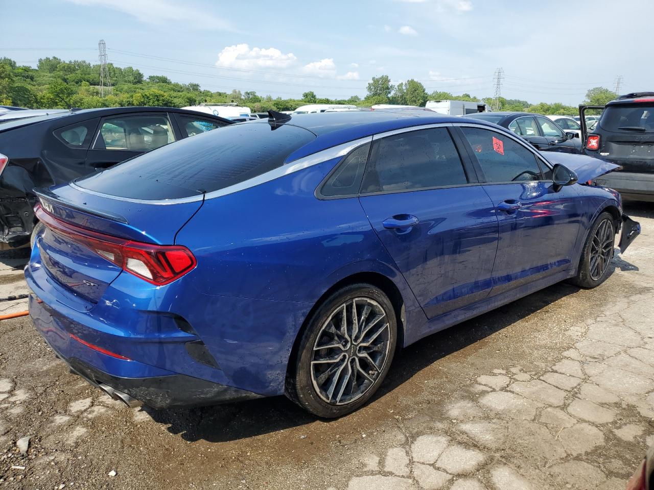 2022 KIA K5 GT VIN:5XXG44J85NG095613