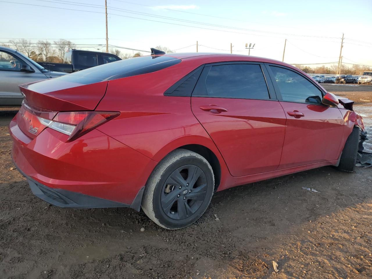 2022 HYUNDAI ELANTRA SEL VIN:5NPLM4AG7NH076197