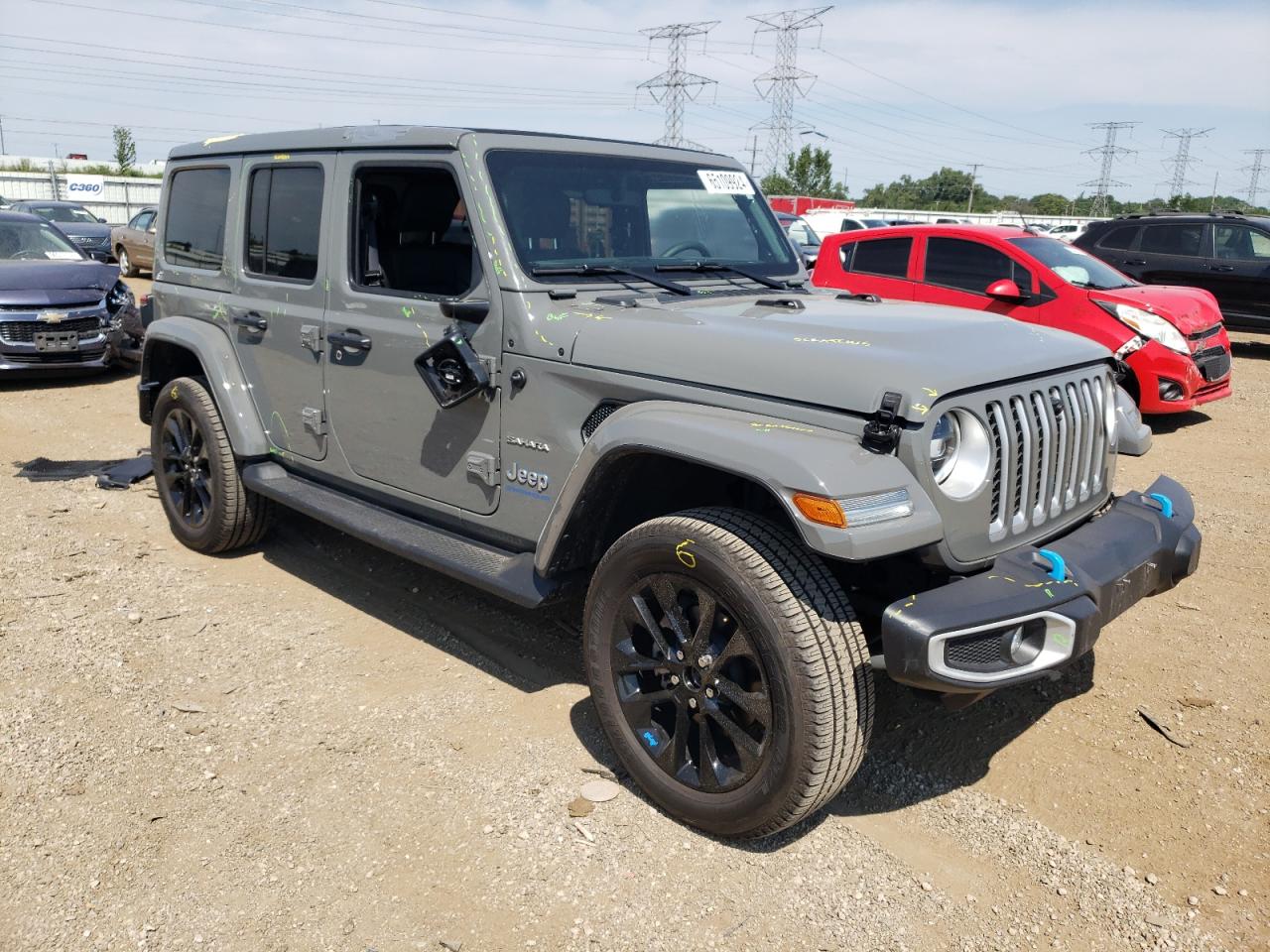 2023 JEEP WRANGLER SAHARA 4XE VIN:1C4JJXP63PW565094