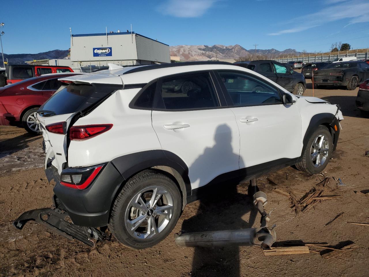 2022 HYUNDAI KONA SEL VIN:KM8K6CAB6NU836724