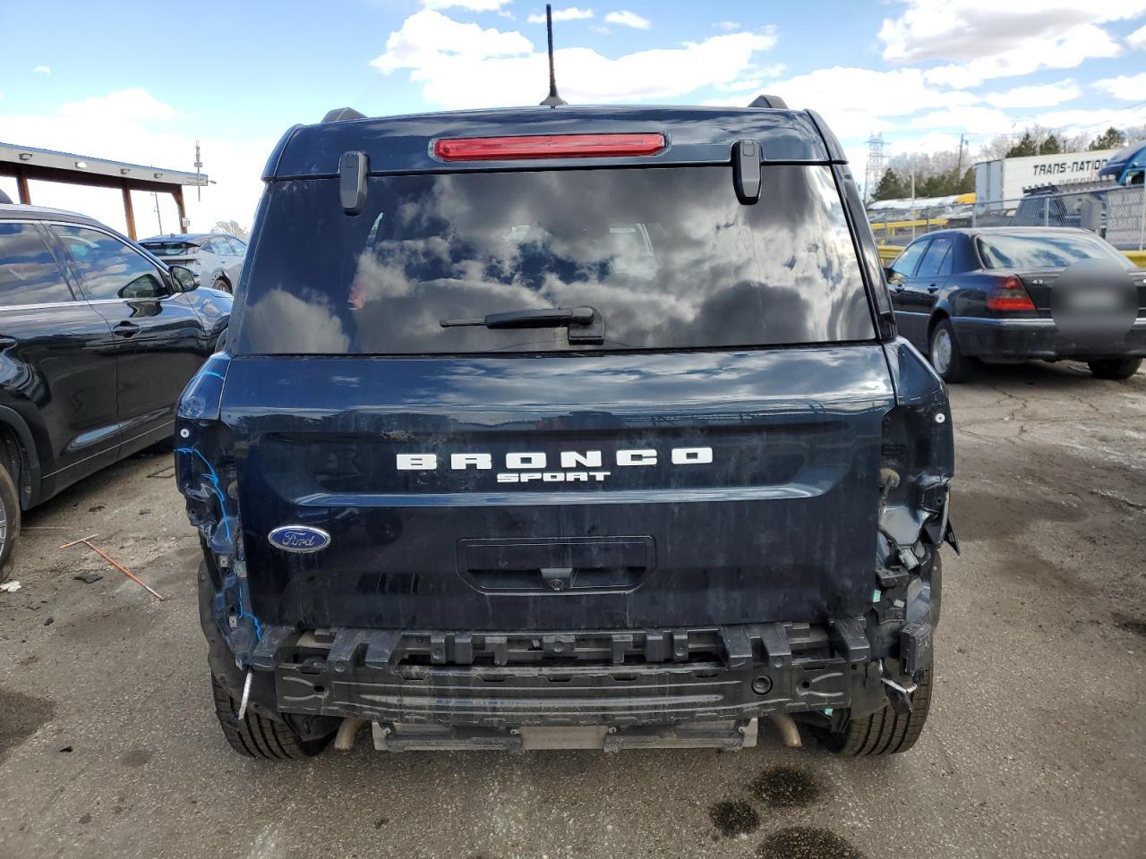 2022 FORD BRONCO SPORT BIG BEND VIN:3FMCR9B69NRD25547