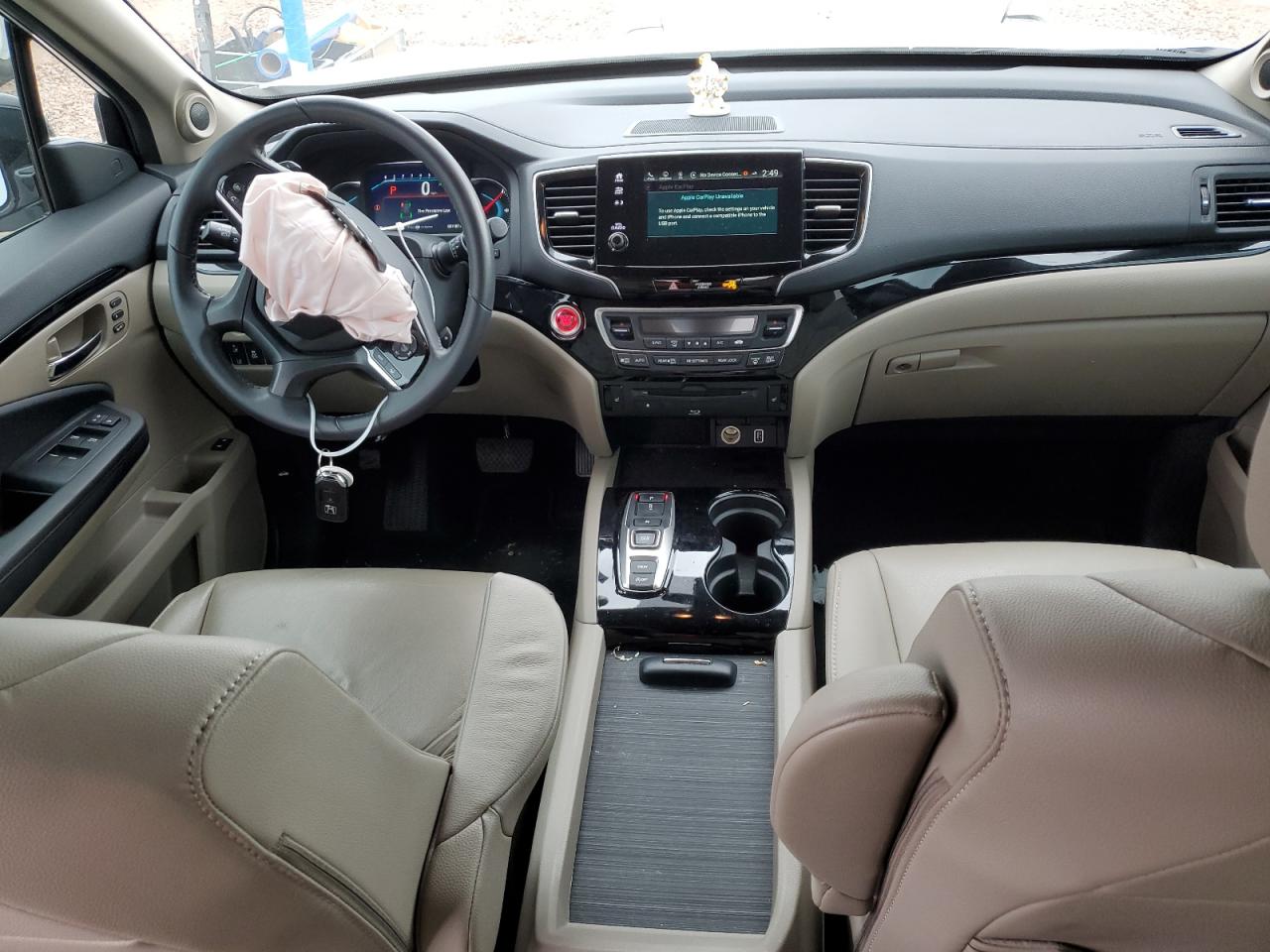 2022 HONDA PILOT TOURING VIN:5FNYF5H66NB035755