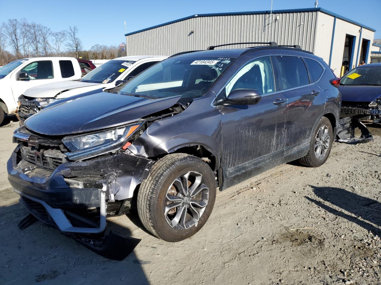2022 HONDA CR-V EX VIN:5J6RW1H58NA019452
