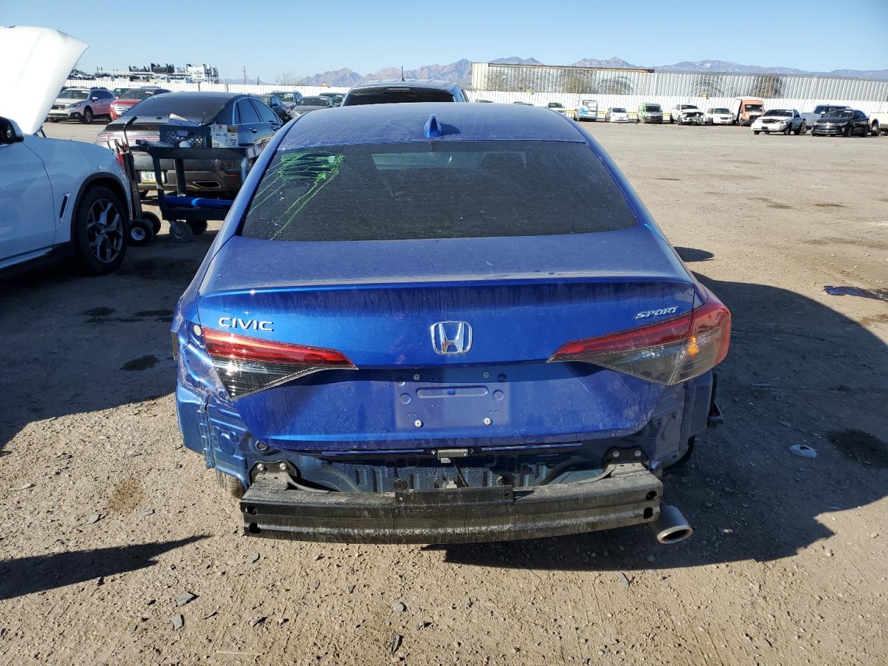 2022 HONDA CIVIC SPORT VIN:2HGFE2F50NH586536