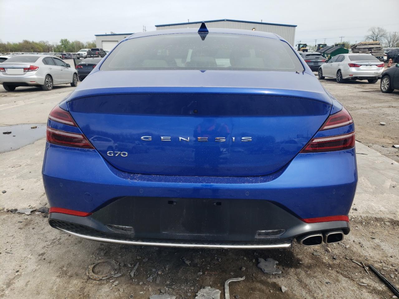 2022 GENESIS G70 BASE VIN:KMTG34TA2NU087158